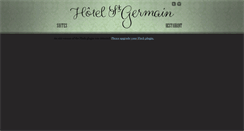 Desktop Screenshot of hotelstgermain.com